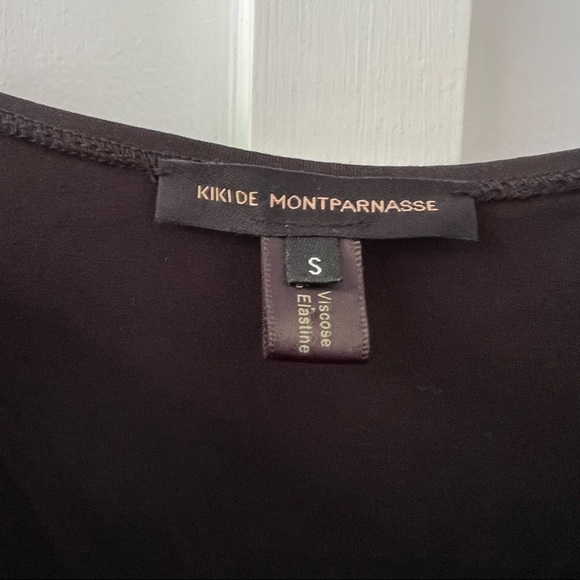 KIKI DE MONTPARNASSE black bustier bodysuit - Picture 6 of 6